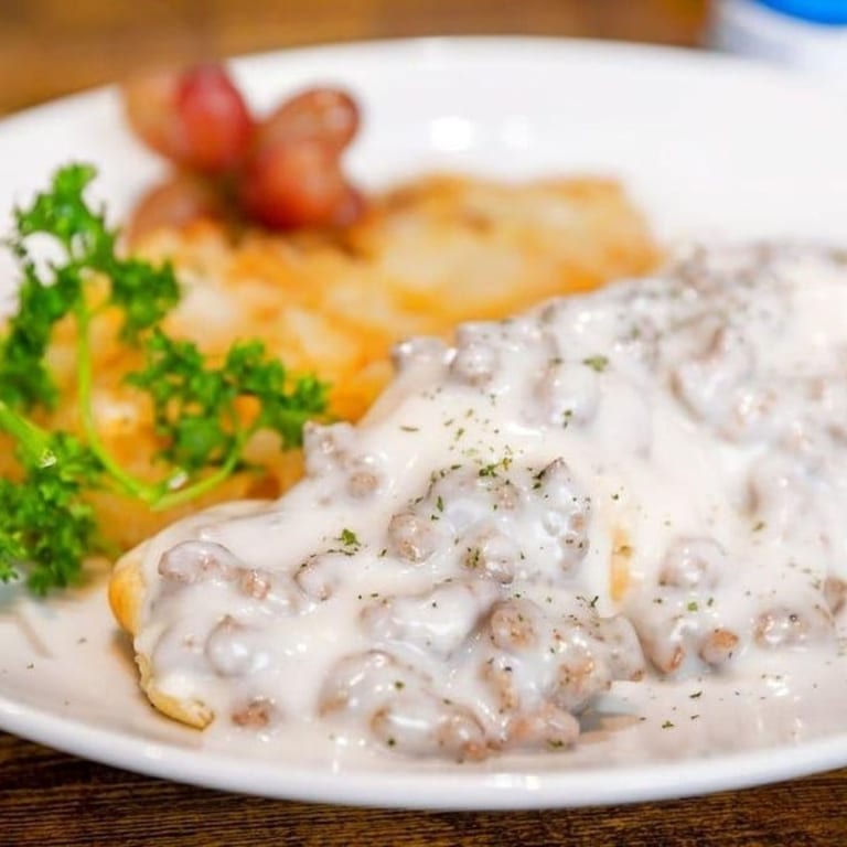 Delicious Biscuits and Gravy