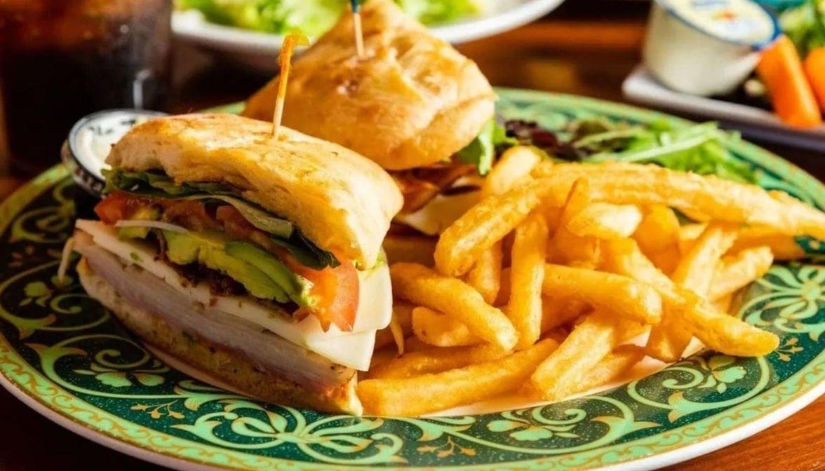 Georgia Diner Club Sandwich.