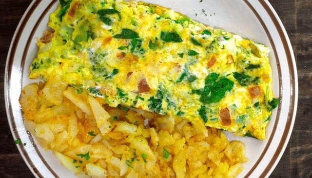 Veggie Lover’s Omelette.
