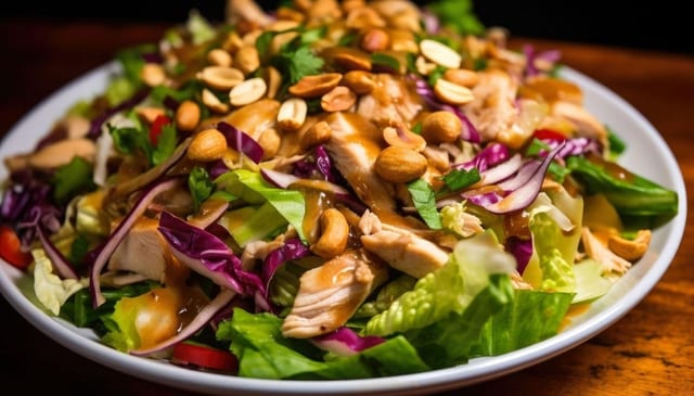 Asian Chicken Salad.
