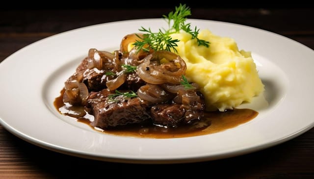 Grilled Beef Liver.