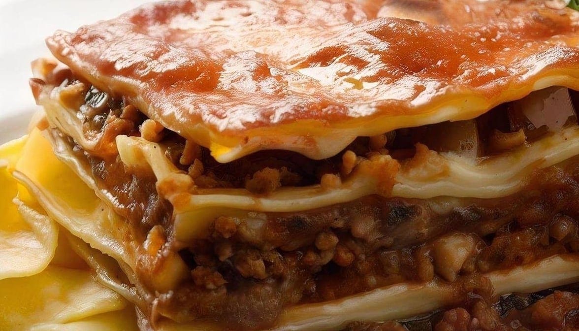 Lasagna Al Forno.