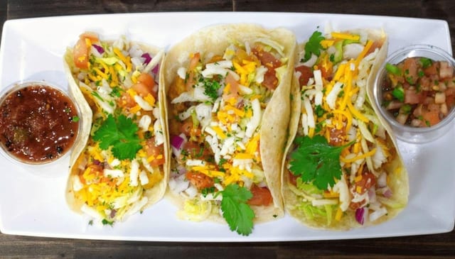 Fried Chicken Taco.