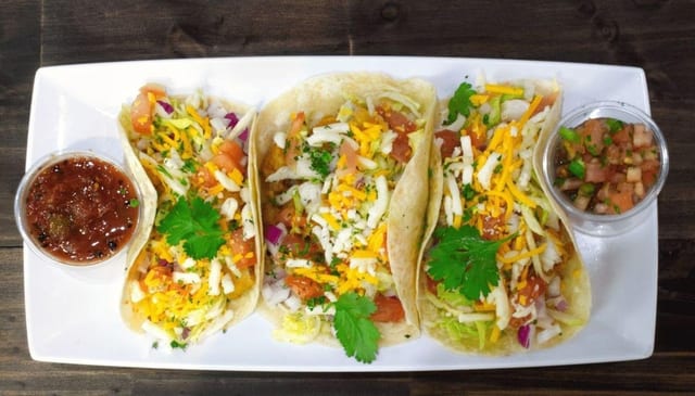 Fried Fish Taco.
