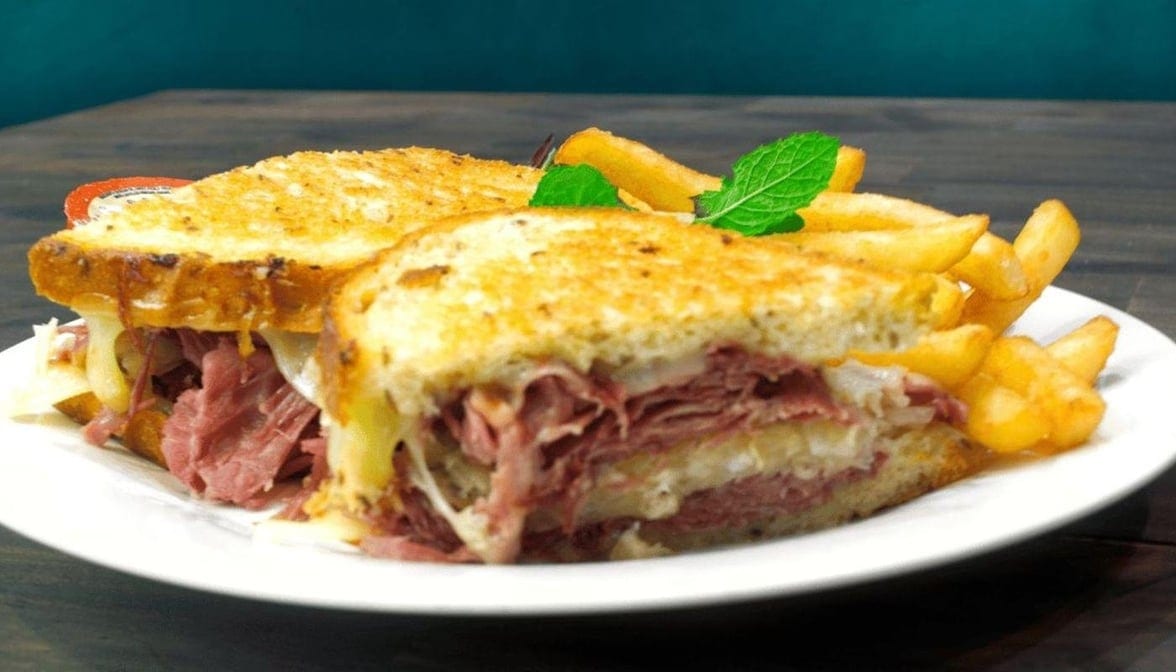 The Famous Reuben Sandwich.