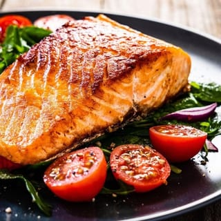 Grilled Atlantic Salmon
