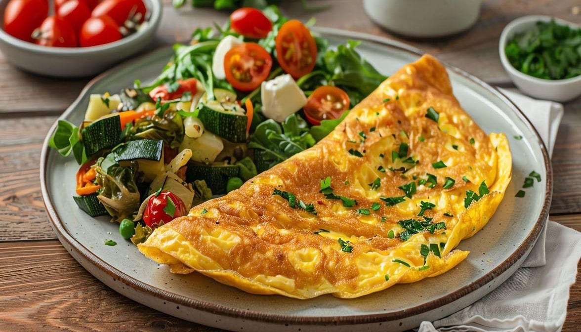 Cheese Omelette.
