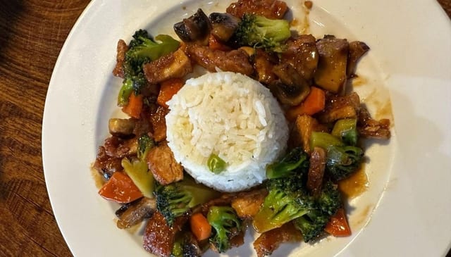 Chicken Stir w/ Rice.