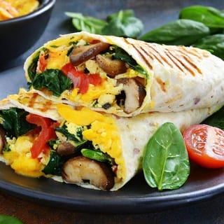 Veggie Breakfast Burrito