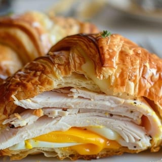 Turkey, Egg & Cheese Croissant