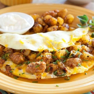 Meat Omelette
