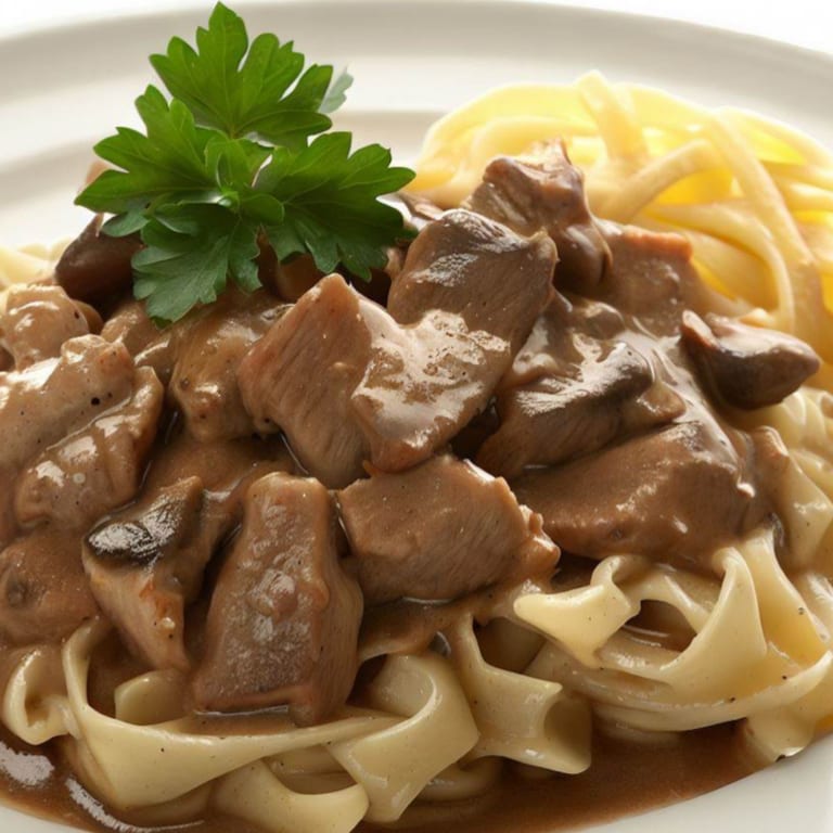 Delicious Beef Stroganoff Awaits